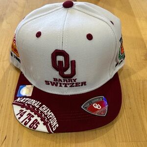 OU Barry Switzer Championship Cap